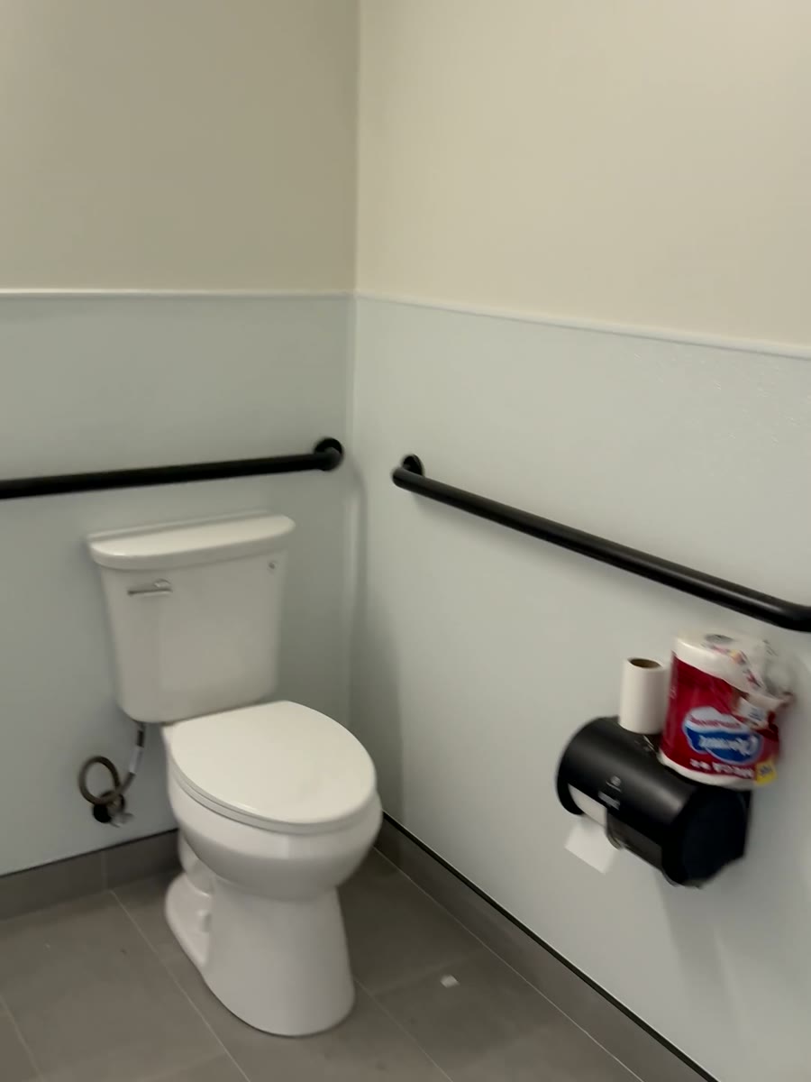 Restroom upgrades at Good Game Collectibles in La Mirada