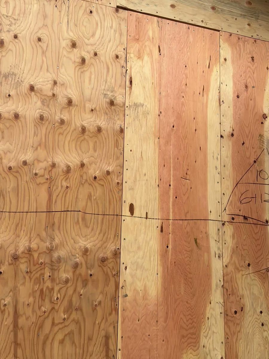 Shear wall sheathing