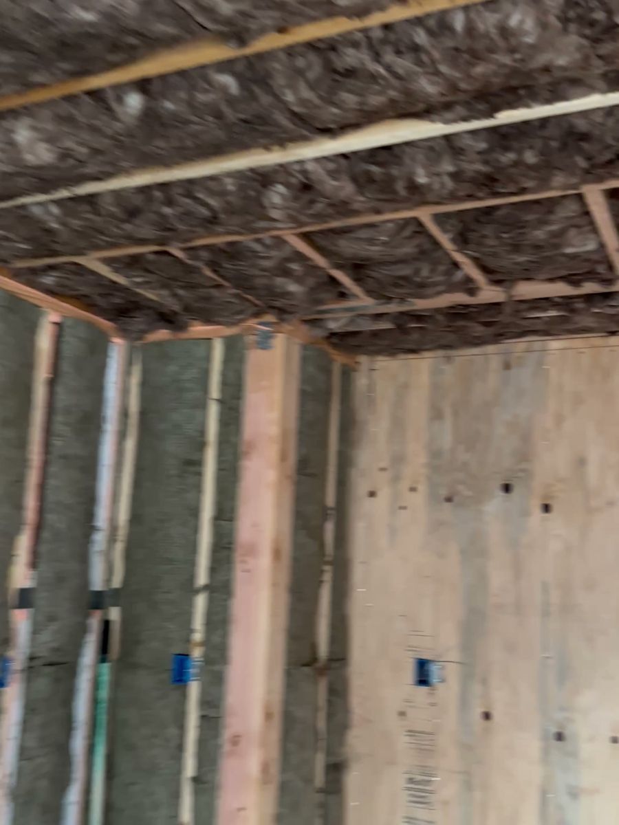 Wall and ceiling insulation